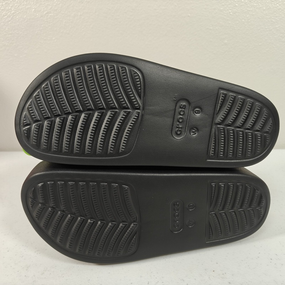 Crocs Dylan Platform Clog Women's Size 9 Black Slip On Mule Shoes 209869 NEW - Picture 8 of 11